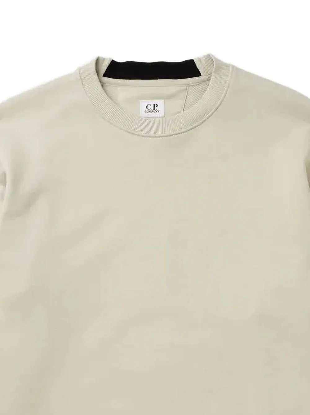 C.P. Company Sweater met Lens-detail Beige