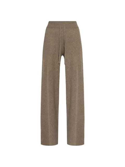Lisa Yang pantalon droit à lien de resserrage