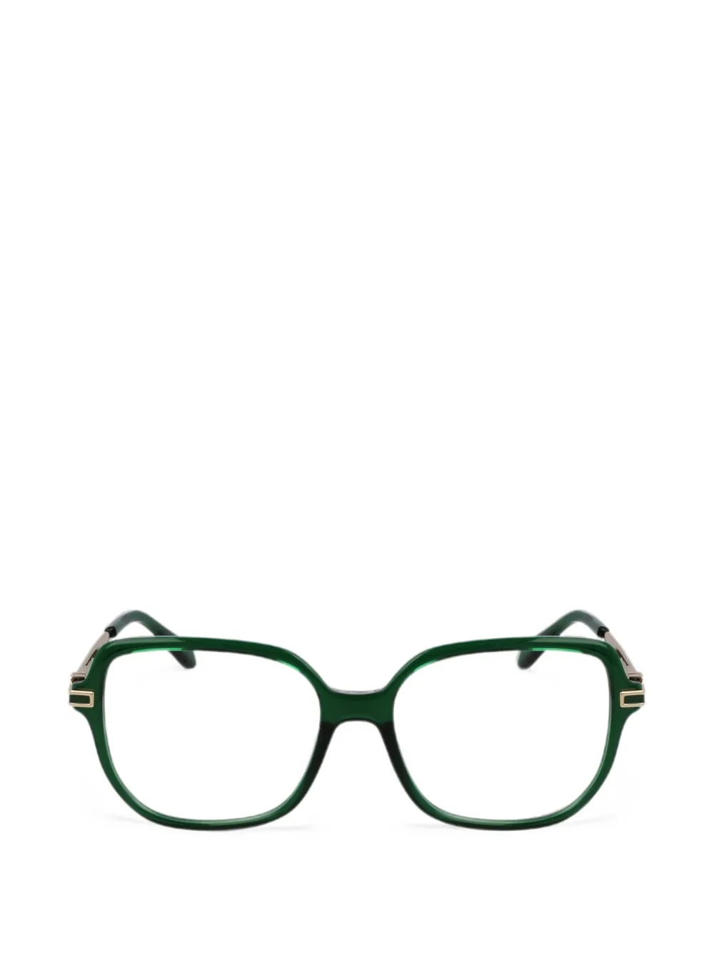 Ferragamo Eyewear shield full-riim glasses - Verde
