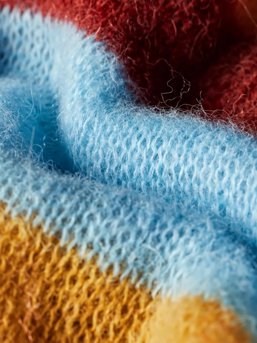 Paul Smith Trui van alpacawolblend met kenmerkende streep Bruin