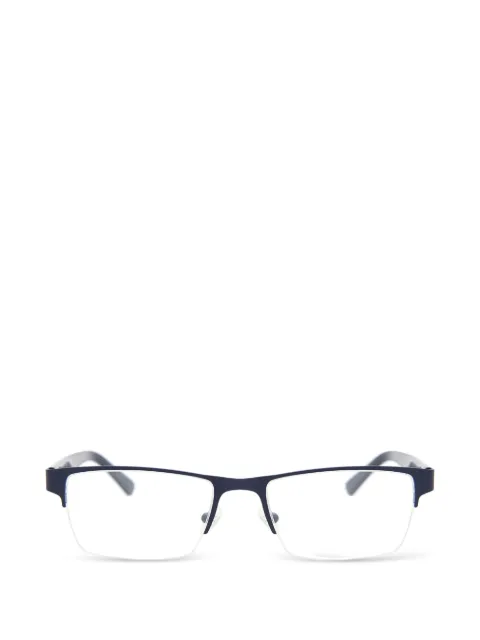 Lacoste matte rectangle-frame glasses