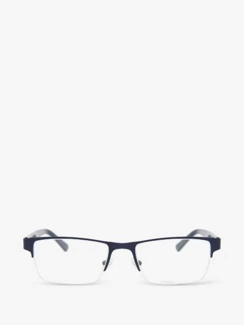 Lacoste matte rectangle-frame glasses