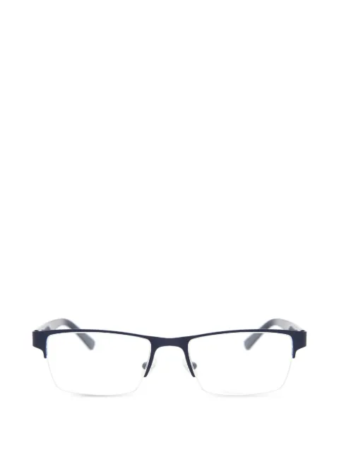 Lacoste matte rectangle-frame glasses