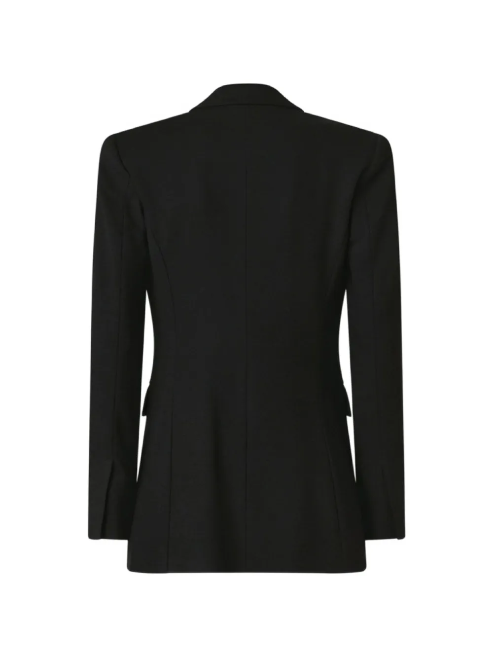 PINKO double-breasted peak-lapel blazer Zwart
