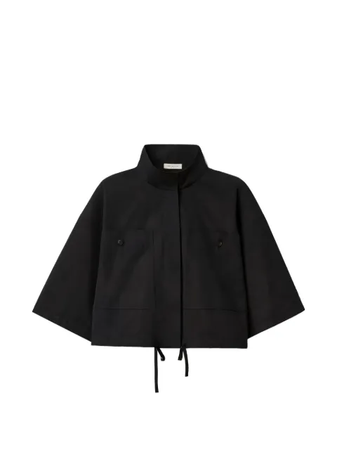 Lafayette 148 long-sleeve drawstring-hem jacket