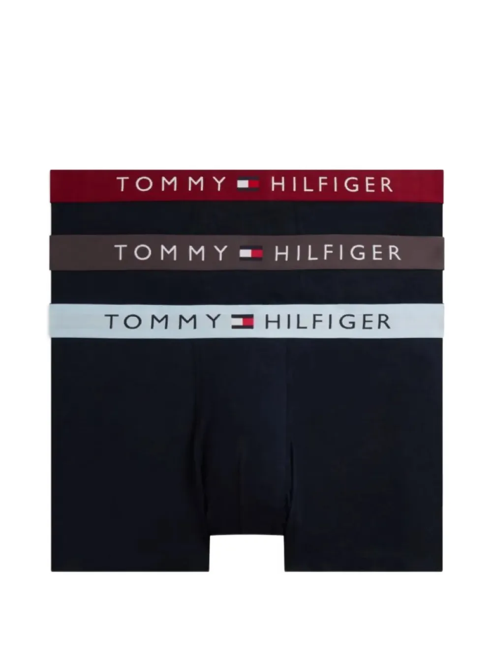Tommy Hilfiger logo-waistband boxers (set of three) - Schwarz