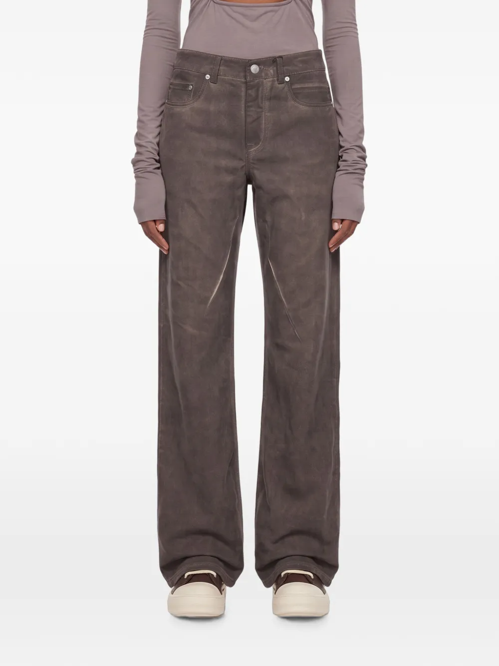 Rick Owens DRKSHDW Fog Cut jeans Grijs