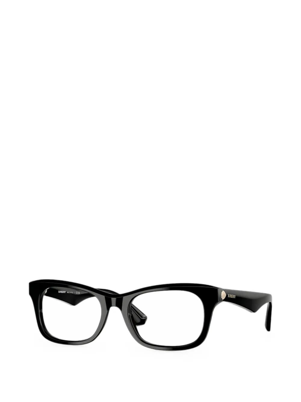 Burberry rectangle-frame full-rim glasses - Nero