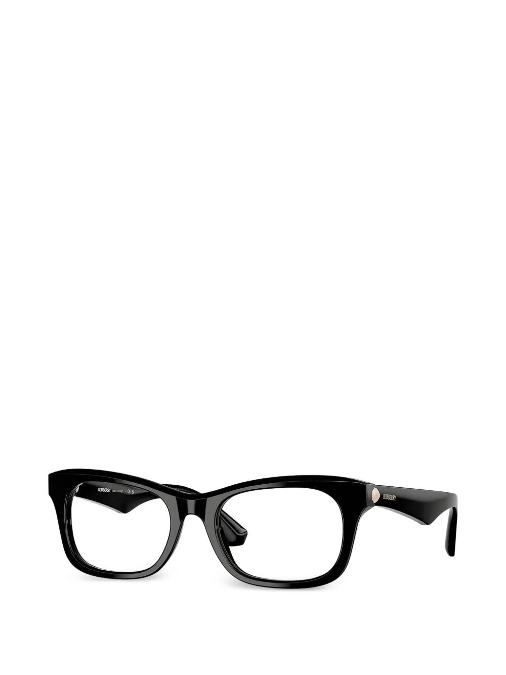 Burberry rectangle-frame full-rim glasses - Nero