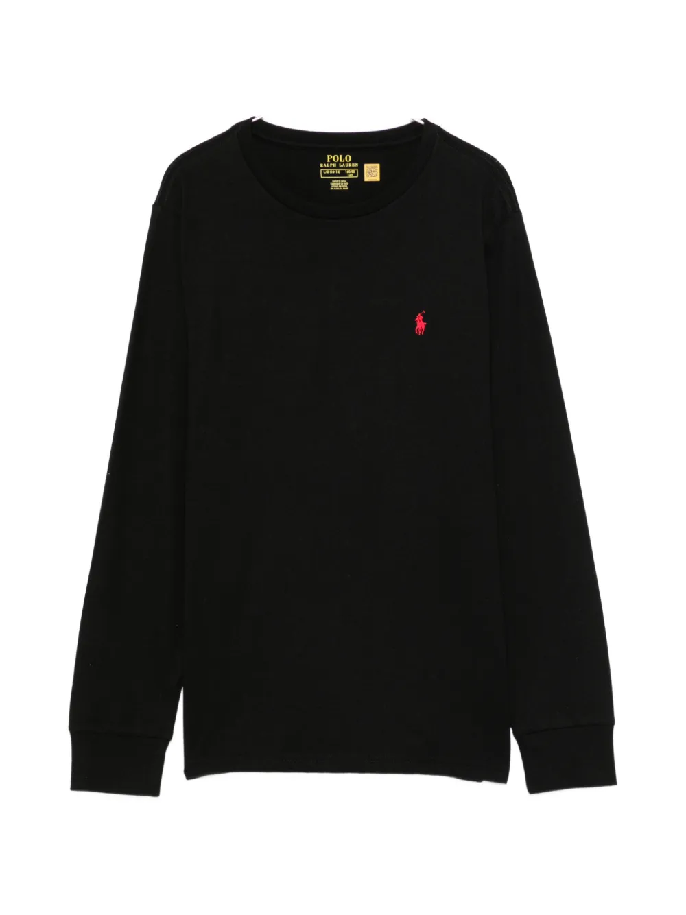POLO RALPH LAUREN KIDS long-sleeve T-shirt - Nero