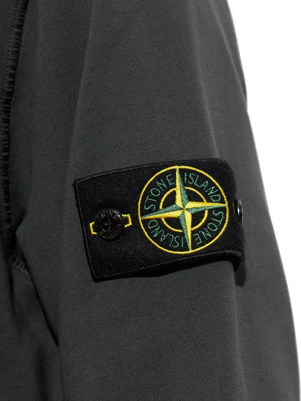 Stone Island 6100063 katoenen-fleece trui Grijs