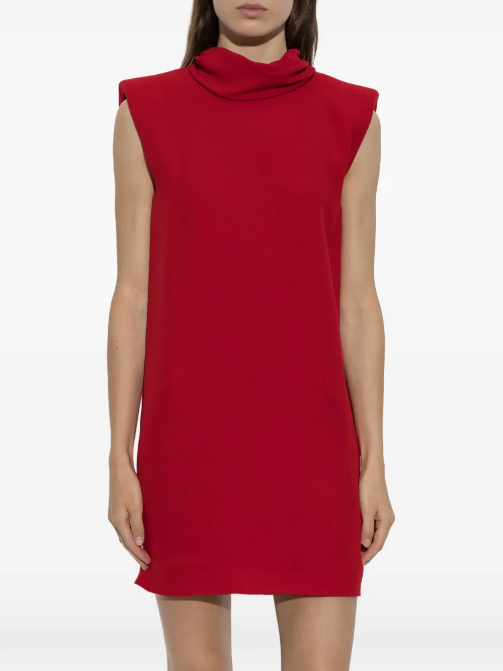 Valentino Garavani silk open-back dress Rood