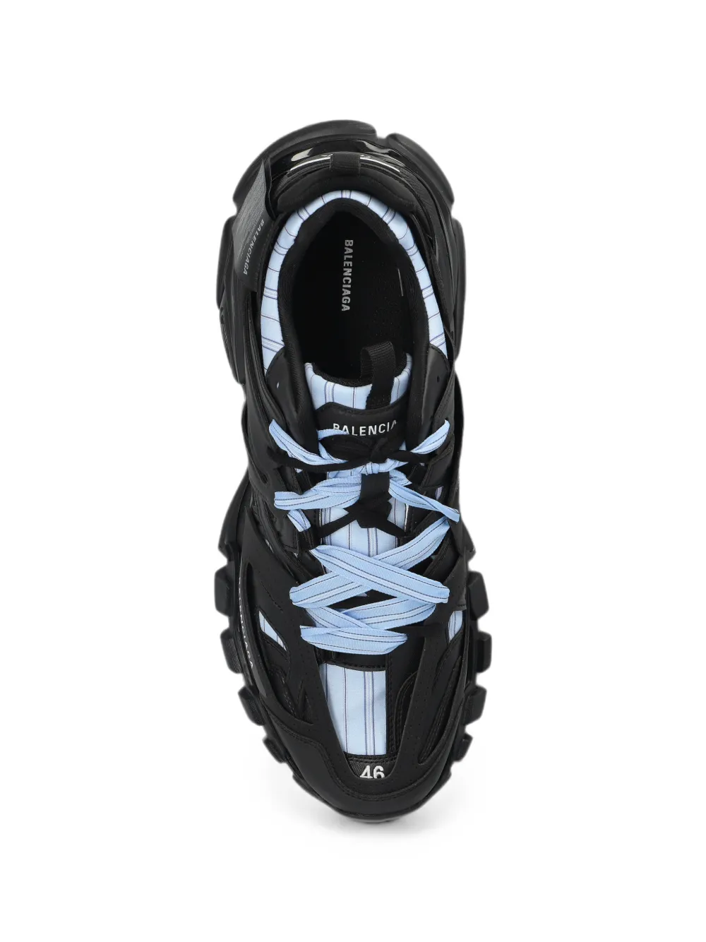 Balenciaga Track Shirt sneakers met vlakken Zwart