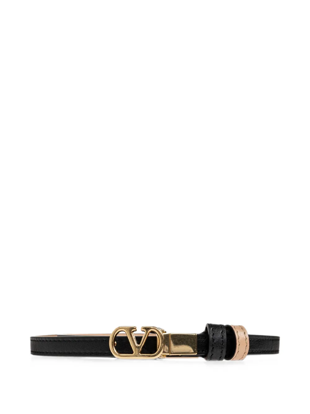 Valentino Garavani Cintura VLogo Signature in pelle - Nero