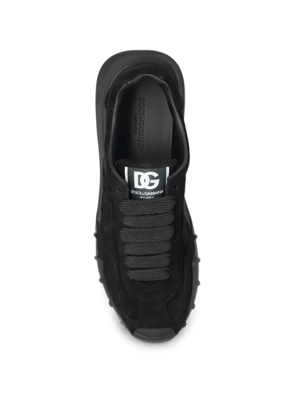 Dolce & Gabbana DG Athletic logo-patch sneakers Zwart