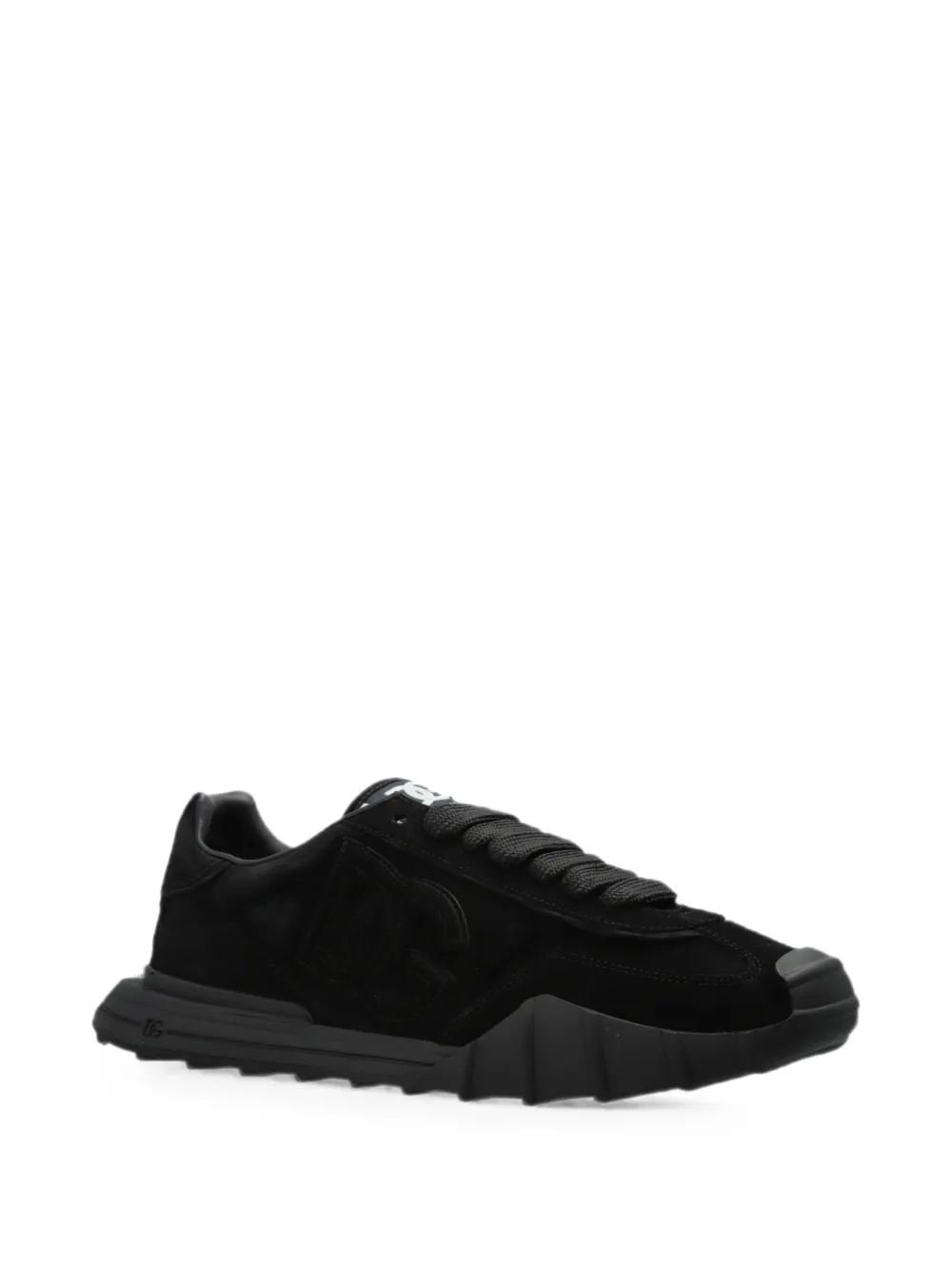 Dolce & Gabbana DG Athletic logo-patch sneakers Zwart