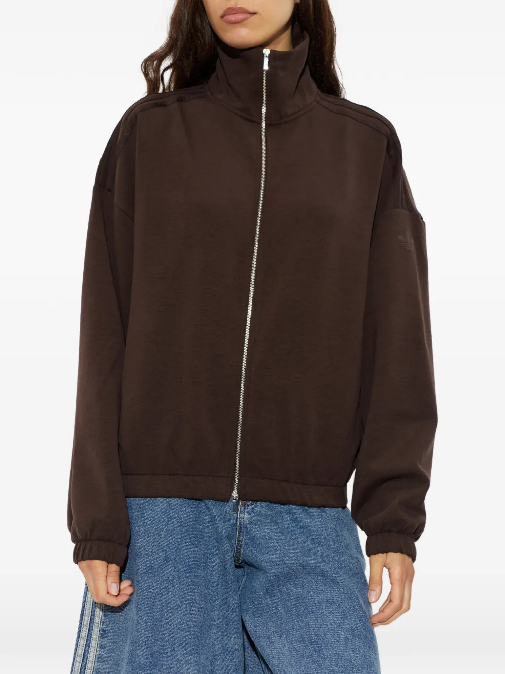 adidas zip-up stand-up collar sweatshirt Bruin