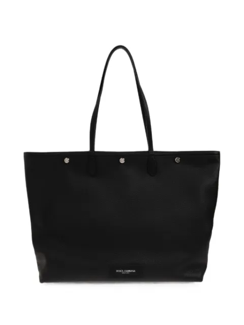 Dolce & Gabbana Essenza grained leather shoulder bag