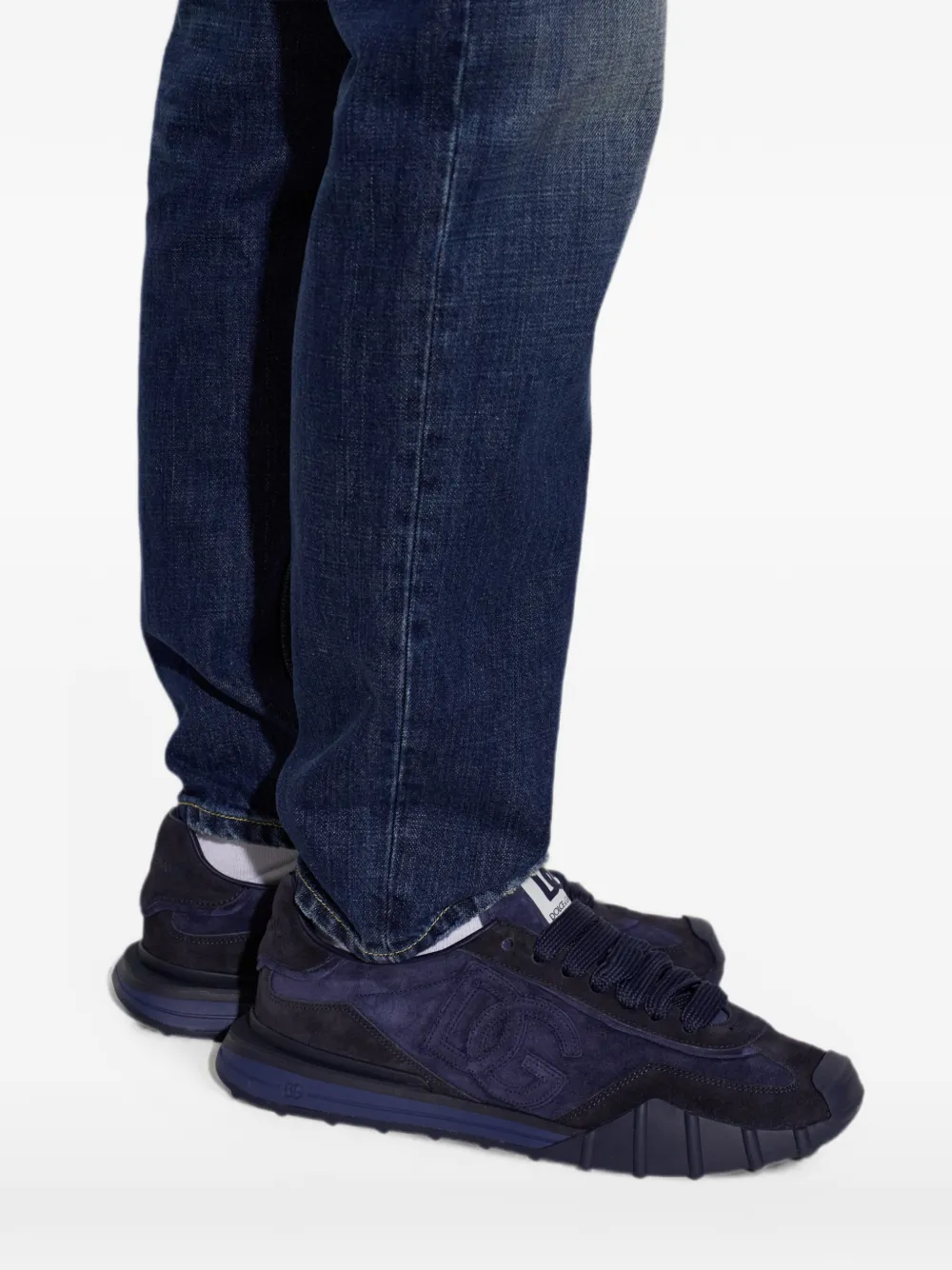 Dolce & Gabbana DG Athletic split sneakers Blauw