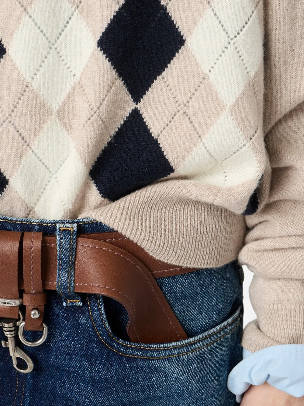 Miu Kasjmier polotrui Beige