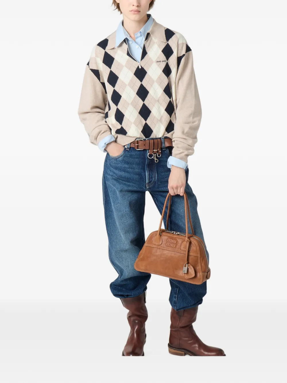 Miu Kasjmier polotrui Beige