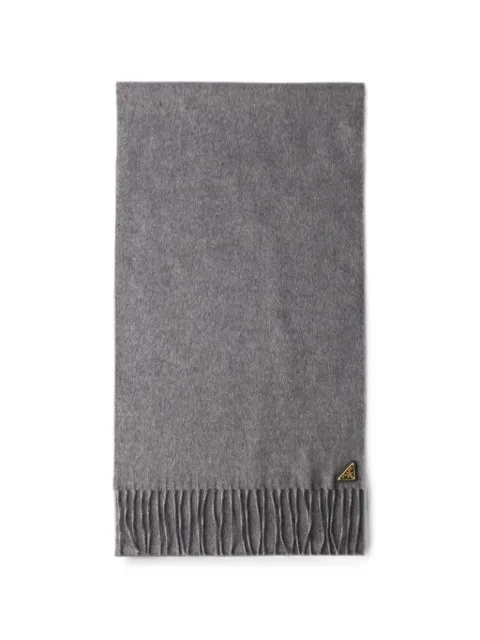 Prada silk and cashmere scarf
