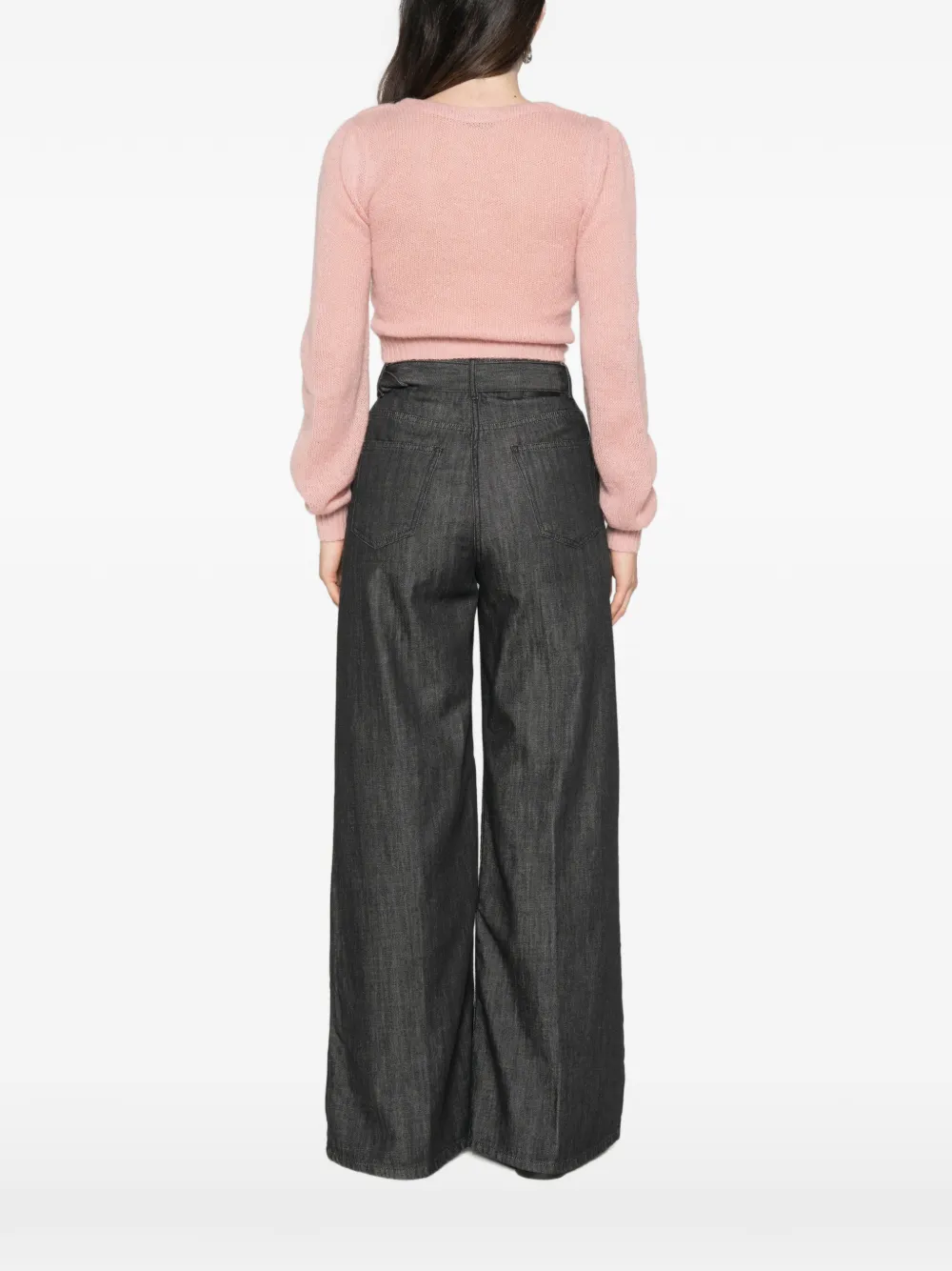 TWINSET Trui met gedraaid detail Roze