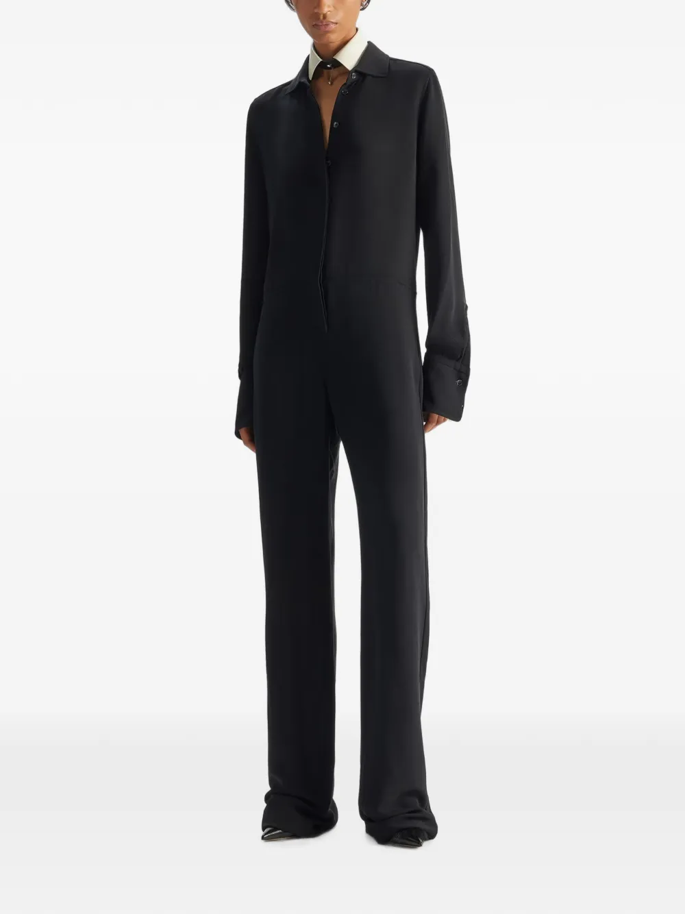 FENDI Jumpsuit met lange mouwen Zwart