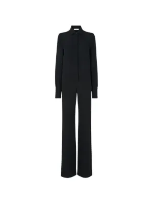 FENDI long-sleeve Jumpsuit | Black | FARFETCH