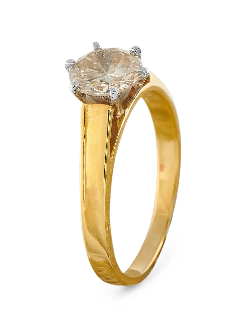 LB Exclusive solitaire diamond ring - Gold