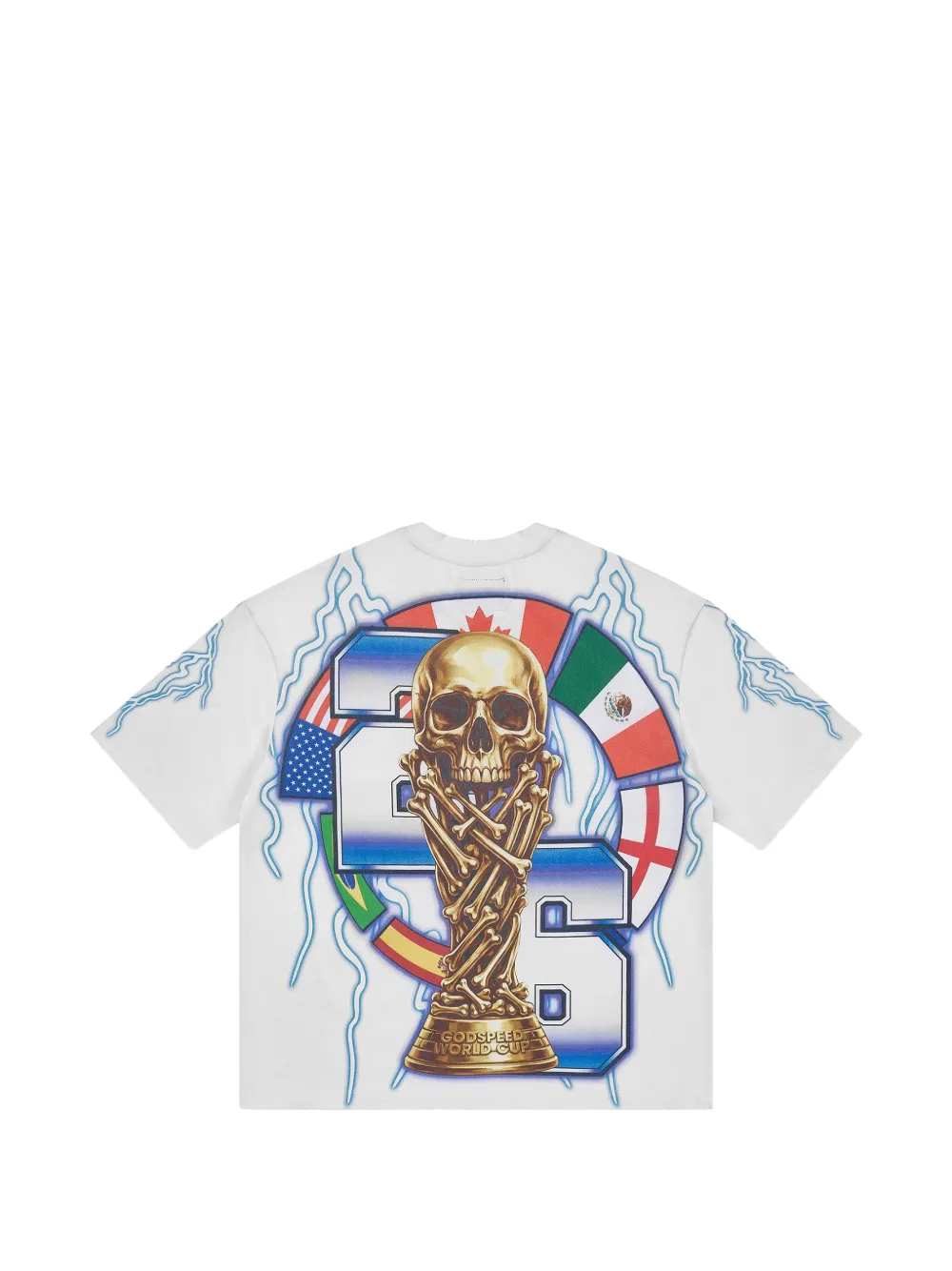 GODSPEED T-shirt met grafische print Wit