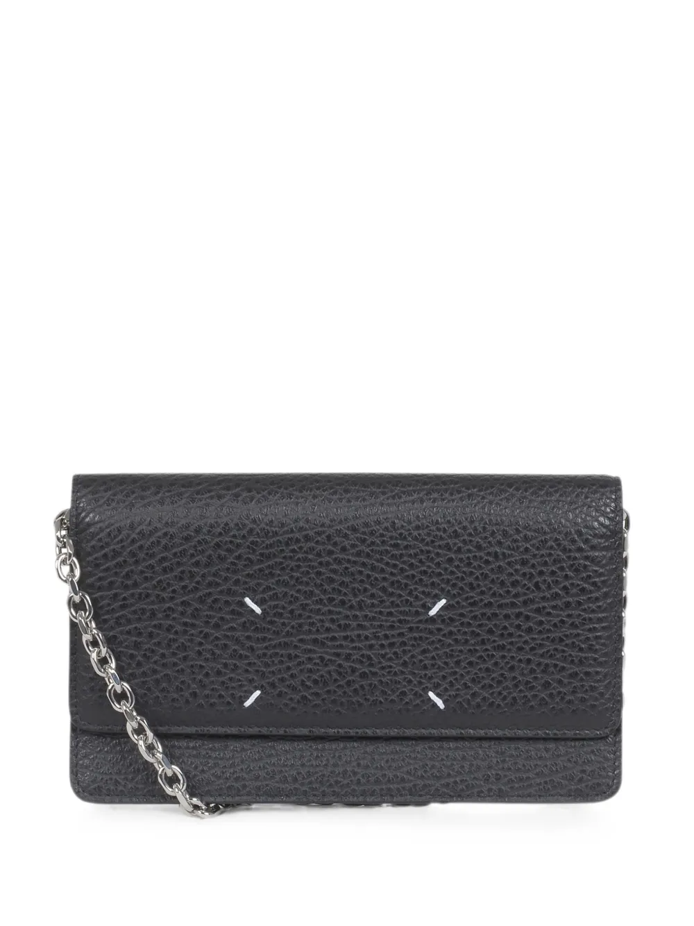 Maison Margiela Four Stitches chain wallet - Schwarz