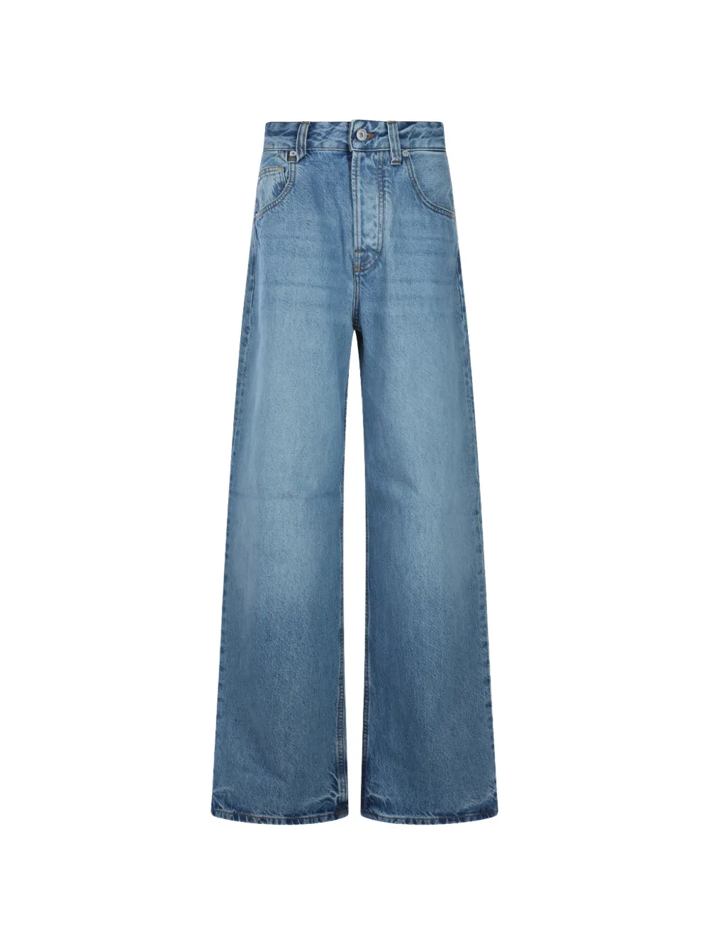 Jacquemus The wide de-Nîmes denim pants - Blau