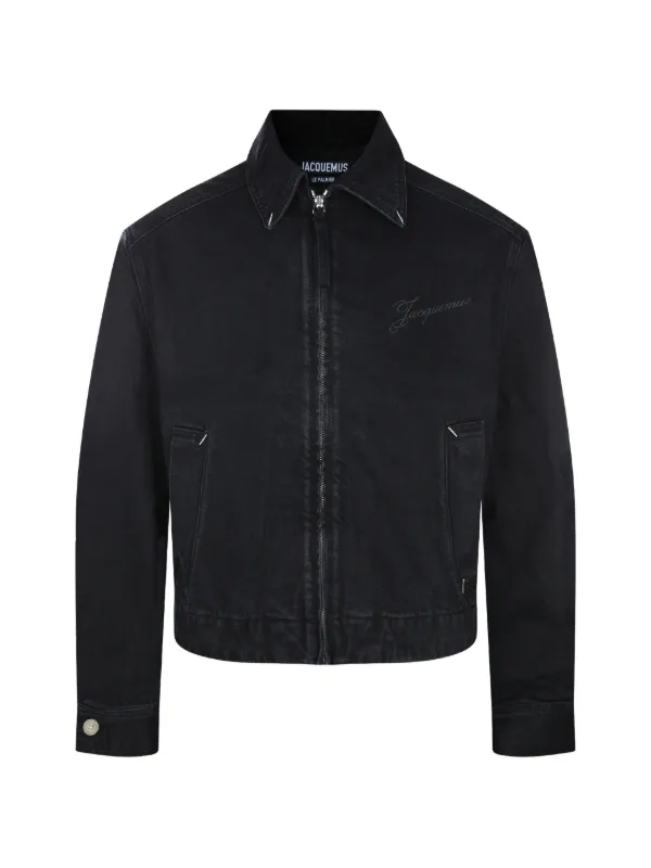 Jacquemus The de-Nîmes Canevas Jacket | Black | FARFETCH