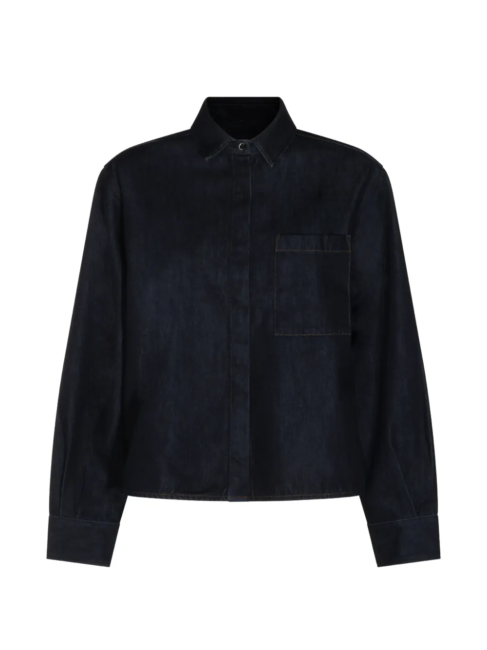 Nine In The Morning patch-pocket shirt - Blau