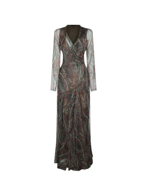 ETRO paisley-pattern maxi dress