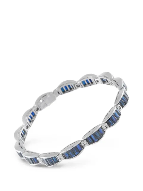 LB Exclusive pulsera con zafiro y diamantes