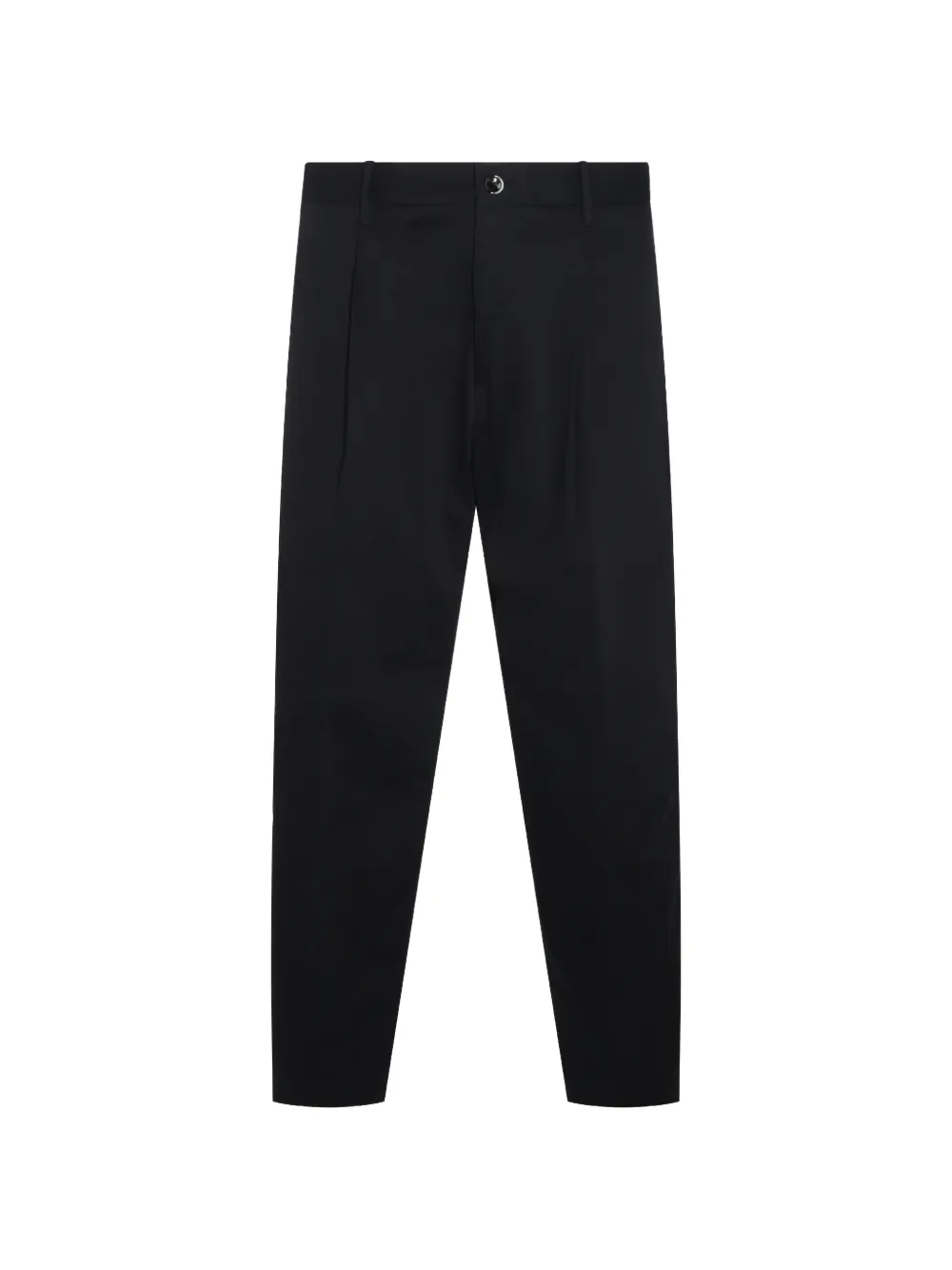 Nine In The Morning pleated tapered-leg trousers - Schwarz