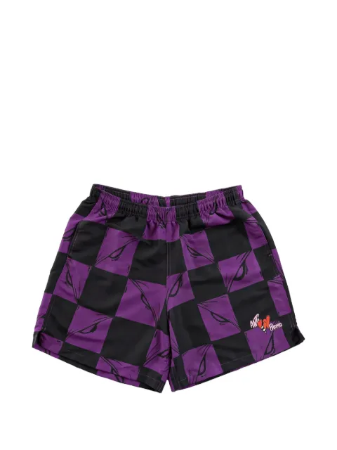 ANTI PROMO 99 Eyes checkered shorts