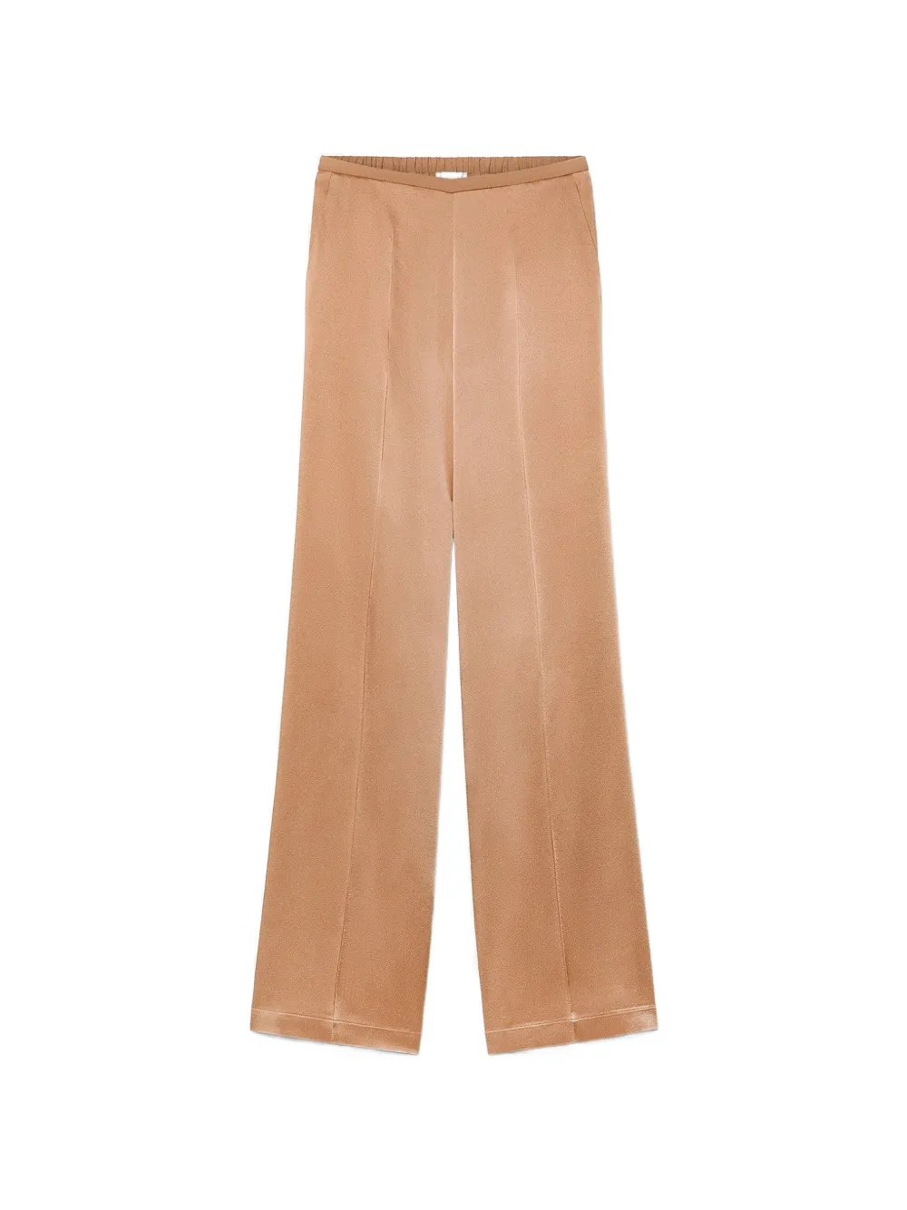 Forte Forte satin-finish wide-leg trousers