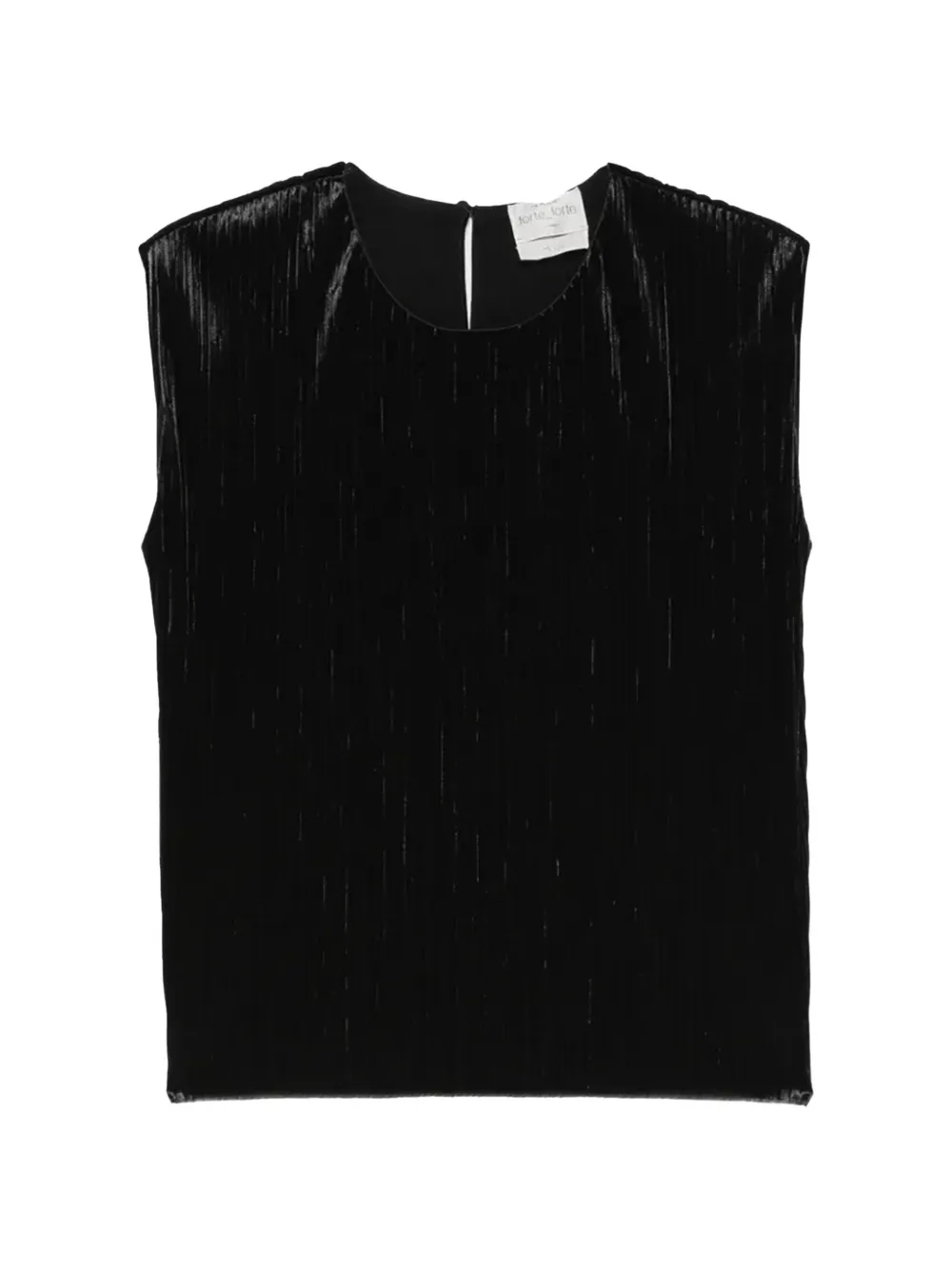 Forte Forte sleeveless velvet blouse
