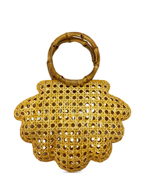 SERPUI Bolsa tote Ethan Shell de vime