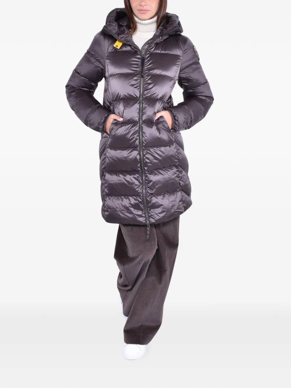 Parajumpers Marion gewatteerde jas met capuchon Paars