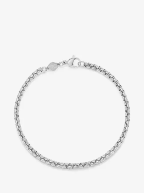 Nialaya Jewelry pulsera de cadena Box mini