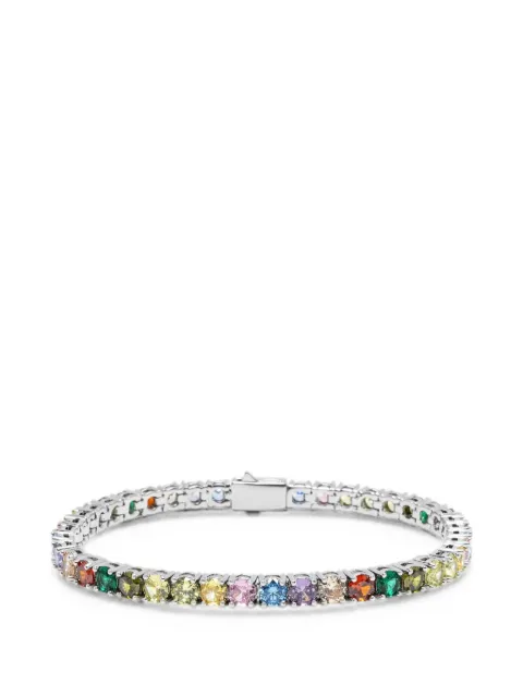 Nialaya Jewelry Tennis zirconia-embellishment bracelet