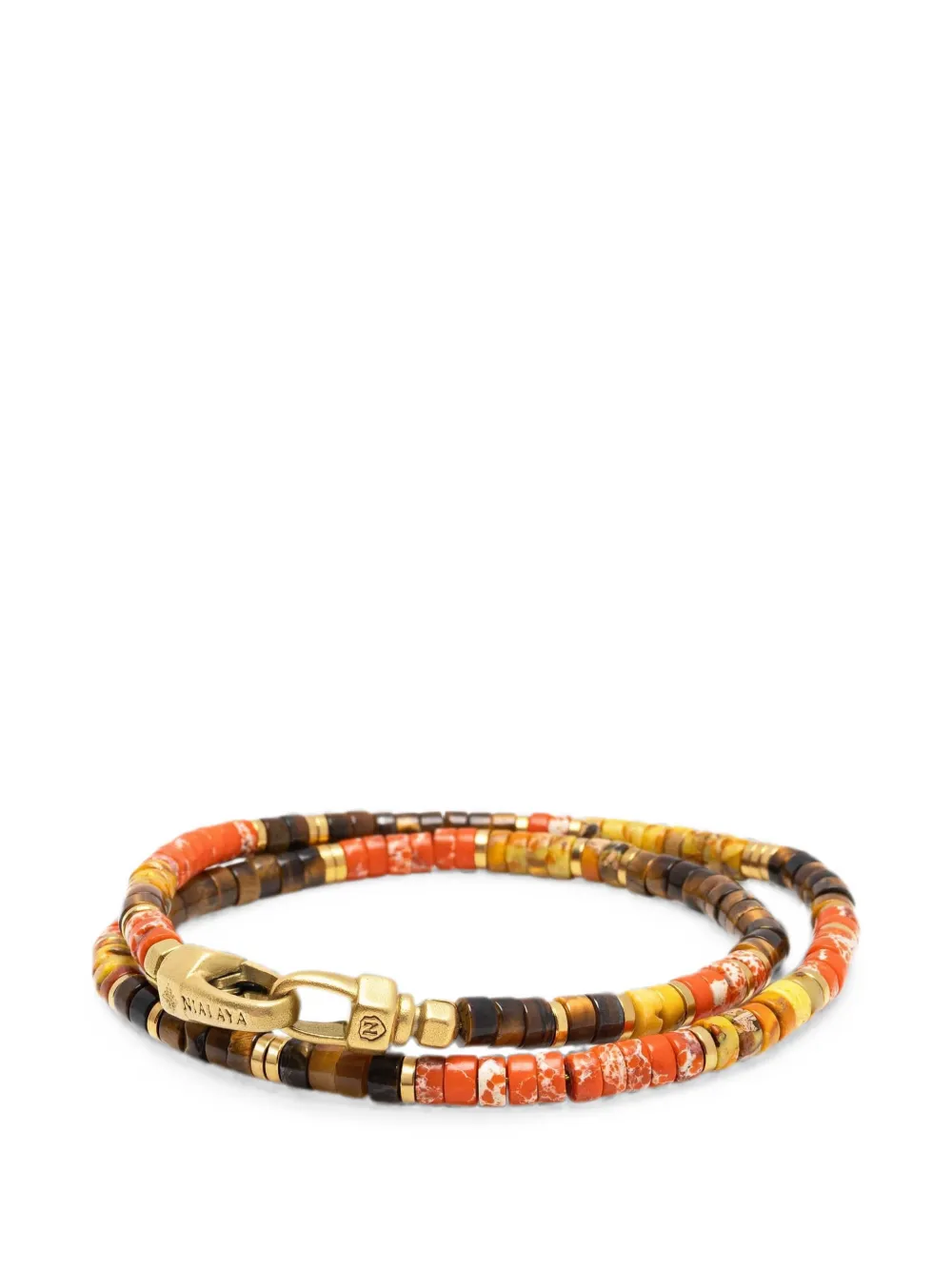 Nialaya Jewelry Armband mit Perlen - Gold