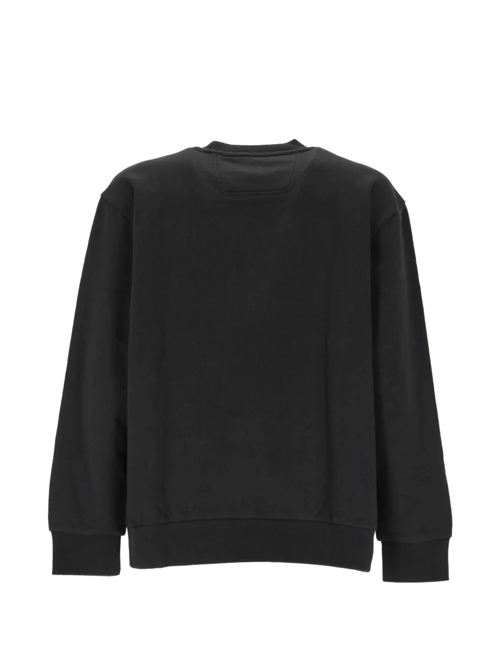BOSS Sweater met logopatch Zwart