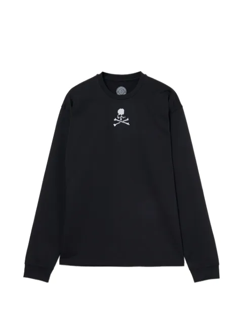 Mastermind Japan skull-print long-sleeve T-shirt