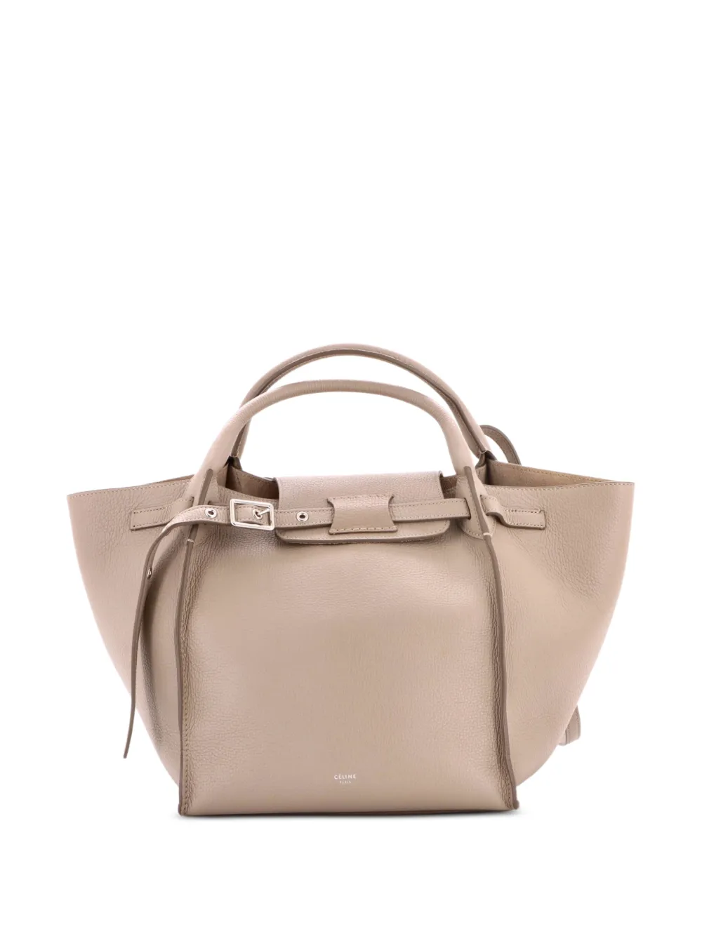 Celine Pre-Owned Big Bag Grained Calfskin Medium satchel - Nude