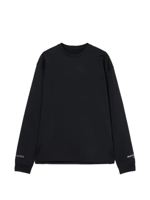 Mastermind Japan logo-print long-sleeve T-shirt